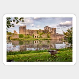 Caerphilly Castle Sticker